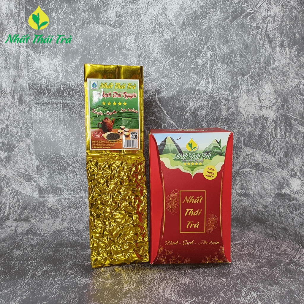 Chè Thái Nguyên Nhất Thái Trà 200gr kèm Hộp giấy cứng