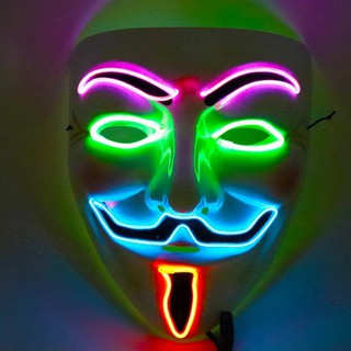 Mặt Nạ Hacker CÓ ĐÈN - Mặt Nạ hacker loại dày đẹp