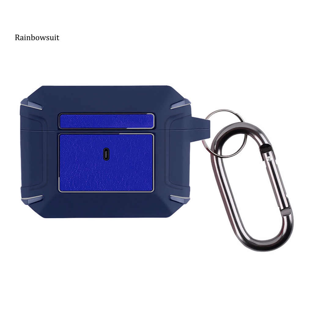 Vỏ Bảo Vệ Hộp Sạc Tai Nghe Thể Thao Không Dây Chống Sốc Có Lỗ Đảo Ngược