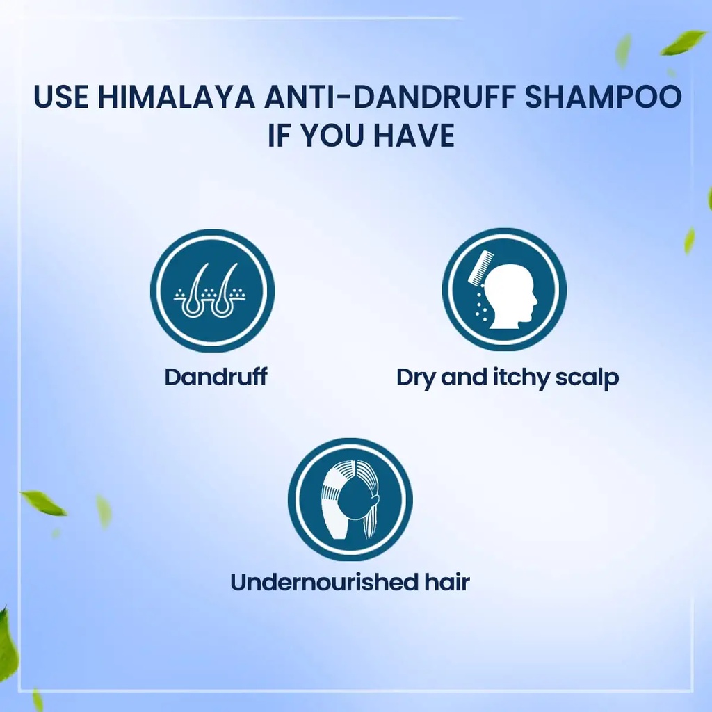 Dầu gội đầu ngăn ngừa gàu và giảm ngứa da đầu từ tinh dầu tràm trà Himalaya Anti-Dandruff Shampoo 200ml