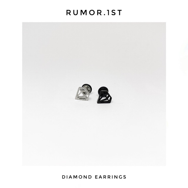 Khuyên hình kim cương thép y tế