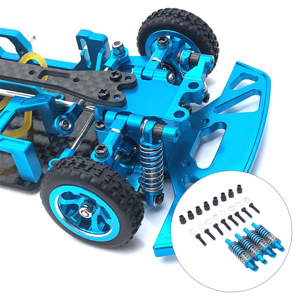 Bộ 4 Món Giảm Xóc Bằng Kim Loại Cho Mô Hình Xe Điều Khiển Wltoys K969 K979 K989 Tỉ Lệ 1: 28