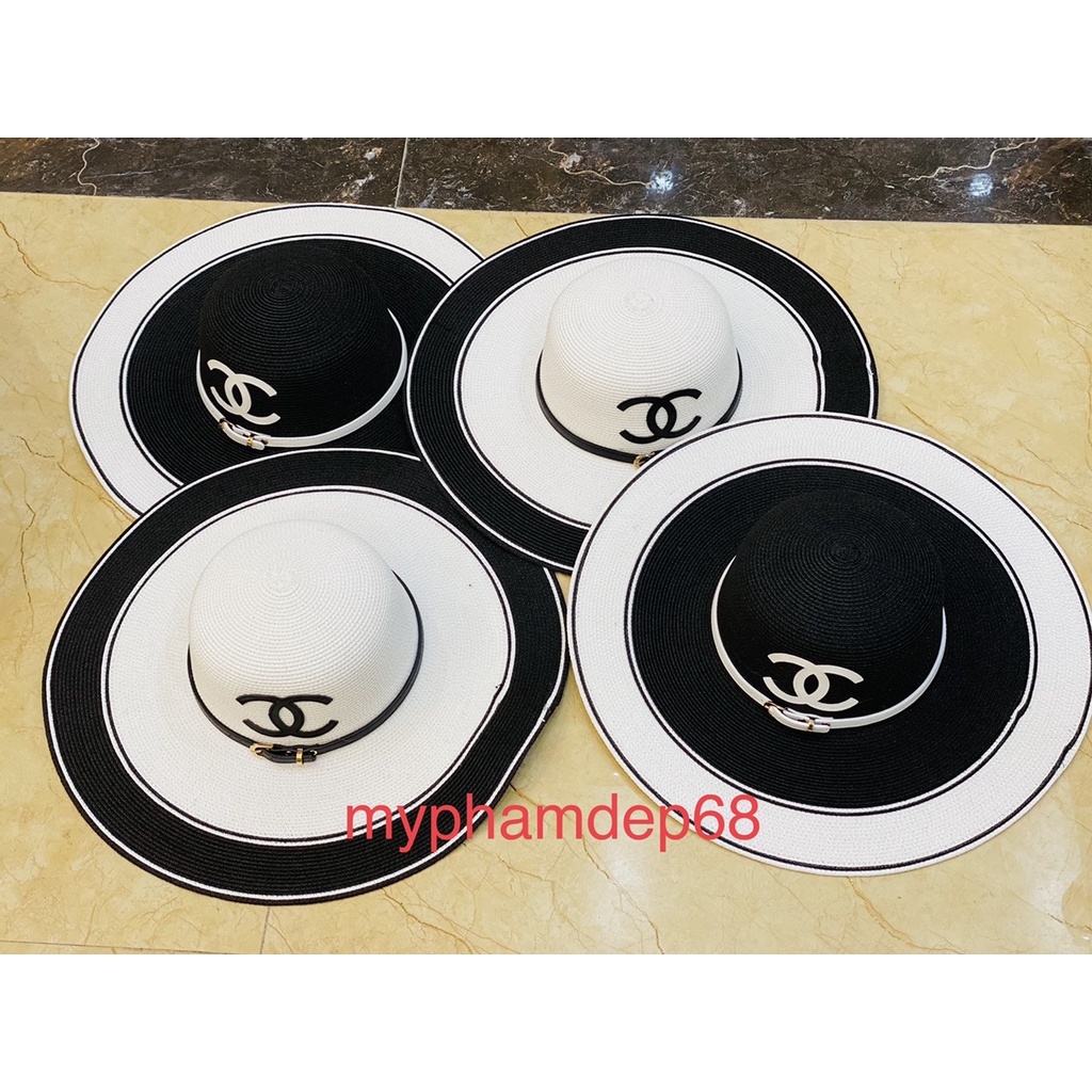 Mũ Cói Rộng Vành Gaucho Chất Cói Đẹp, Nón Cói Form Đẹp Màu Sang Chảnh Đóng Hộp To Giữ Form