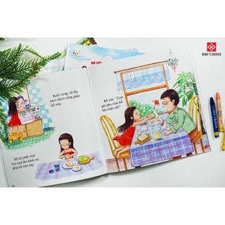Sách - Bé yêu cả nhà (4 cuốn Con yêu Bố Mẹ Ông Bà) Đinh Tị