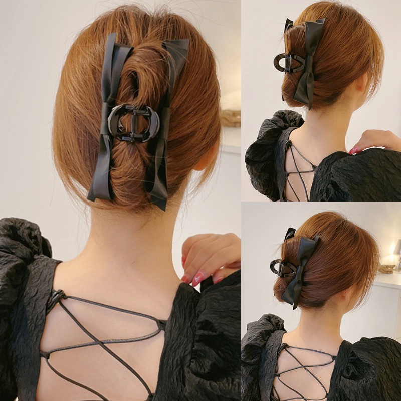 Kẹp Tóc Cỡ Lớn Phong Cách Retro Thời Trang