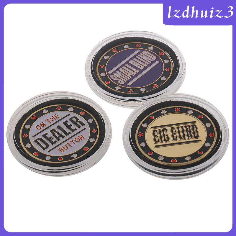 Bộ Thẻ Bài Poker Bảo Vệ Cỡ Nhỏ lzdhuiz3 1 Dealer 1 1