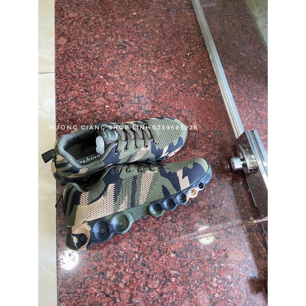 Giày lính rằn ri nam nữ siêu đẹp cao cấp