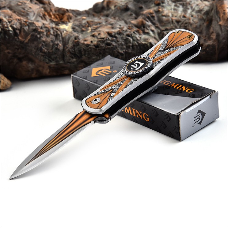 Dao Phượt Cao Cấp Tích Hợp Con Quay Spiner