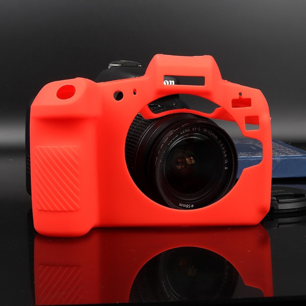 Silicone Vỏ Bảo Vệ Máy Ảnh Dslr Bằng Silicon Cho Canon Eos R M3 M100 M6 5dsr 5d3 6d 5d4 80d 1300d 60d 6d2