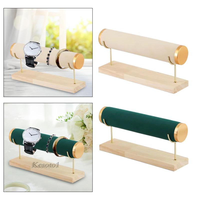 Giá Đỡ Vòng Đeo Tay Bằng Gỗ Có Thể Tháo Rời Cho Đồng Hồ