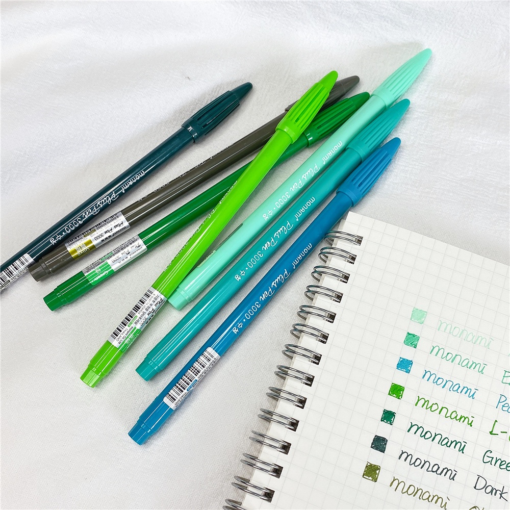 Bút Màu nước Monami Plus pen 36 màu DecorMe Viết Lông trang trí sổ tay BDS