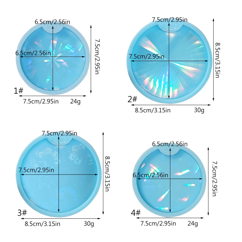 Khuôn Làm Trang Sức Hình Ấm Trà Bằng Nhựa Resin