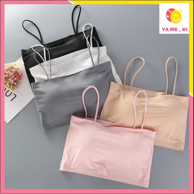 Áo Bra Quây Cotton Mịn 5 Màu chuẩn Xịn Kèm Mút Ngực