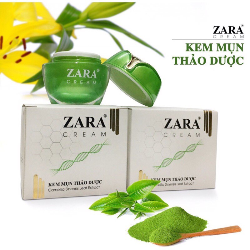 Kem Mụn Thảo Dược Zara 12g