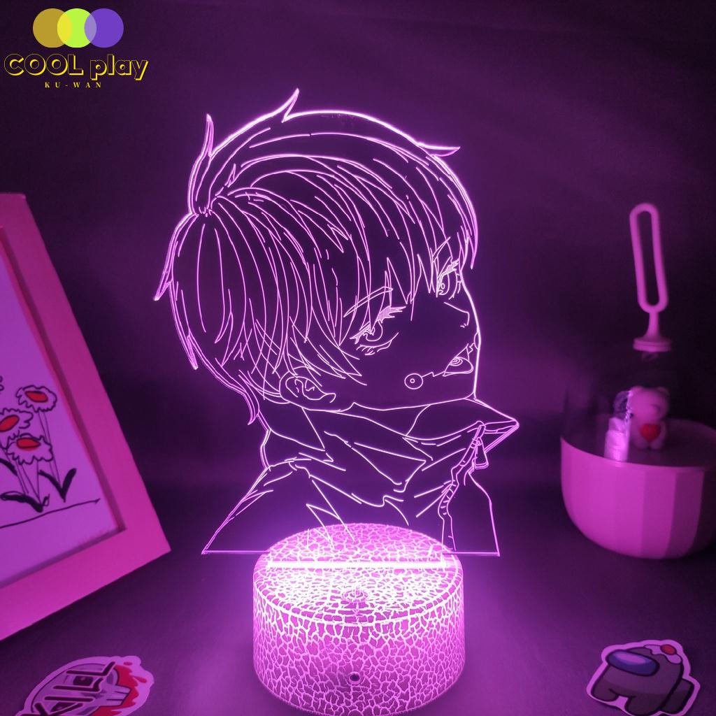 Đèn Ngủ LED 3D Hình Nhân Vật Anime Jujutsu Kaisen