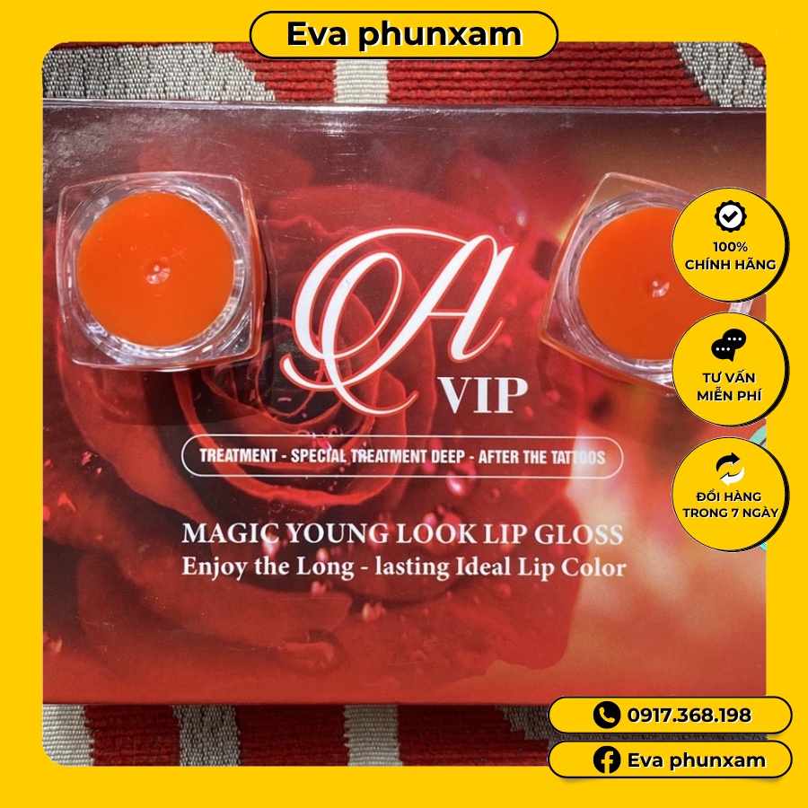 Dưỡng môi sau xăm Lại Lan Trang dạng hũ nhỏ chính hãng [1 hũ nhỏ 5g]