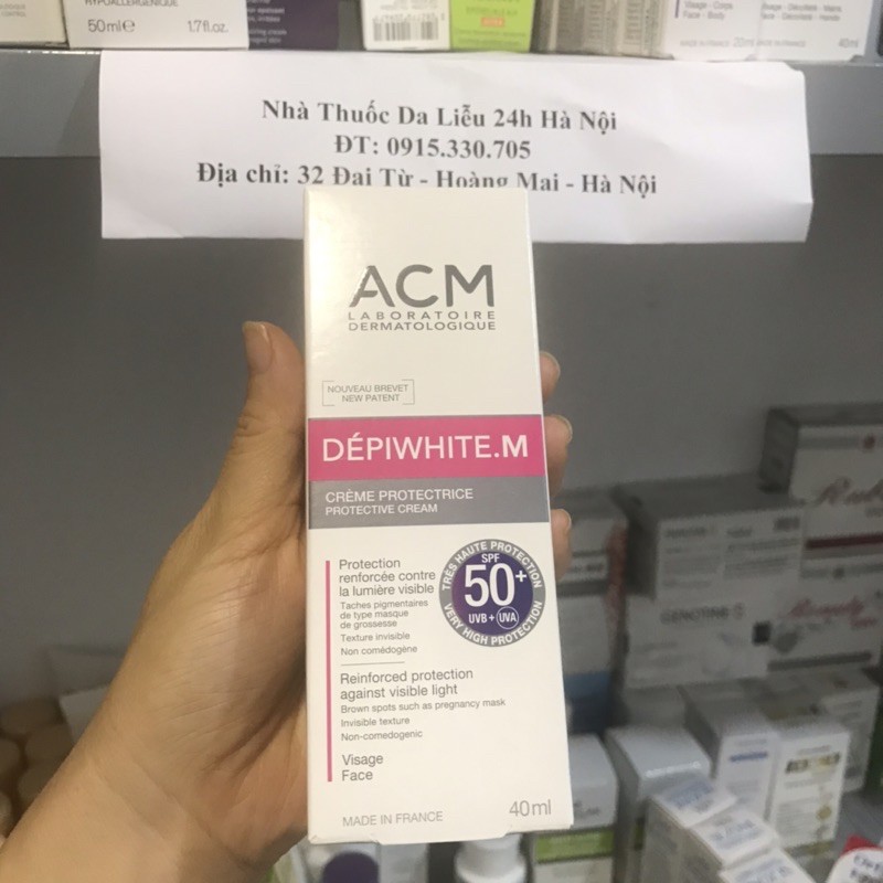 Kem chống nắng ACM Depiwhite M Protective SPF50+