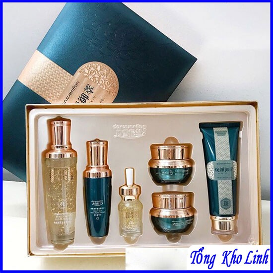 Bộ hoàng cung Xanh Beauty Skin 6in1 – Hỗ Trợ Xóa mờ nám dưỡng trắng da