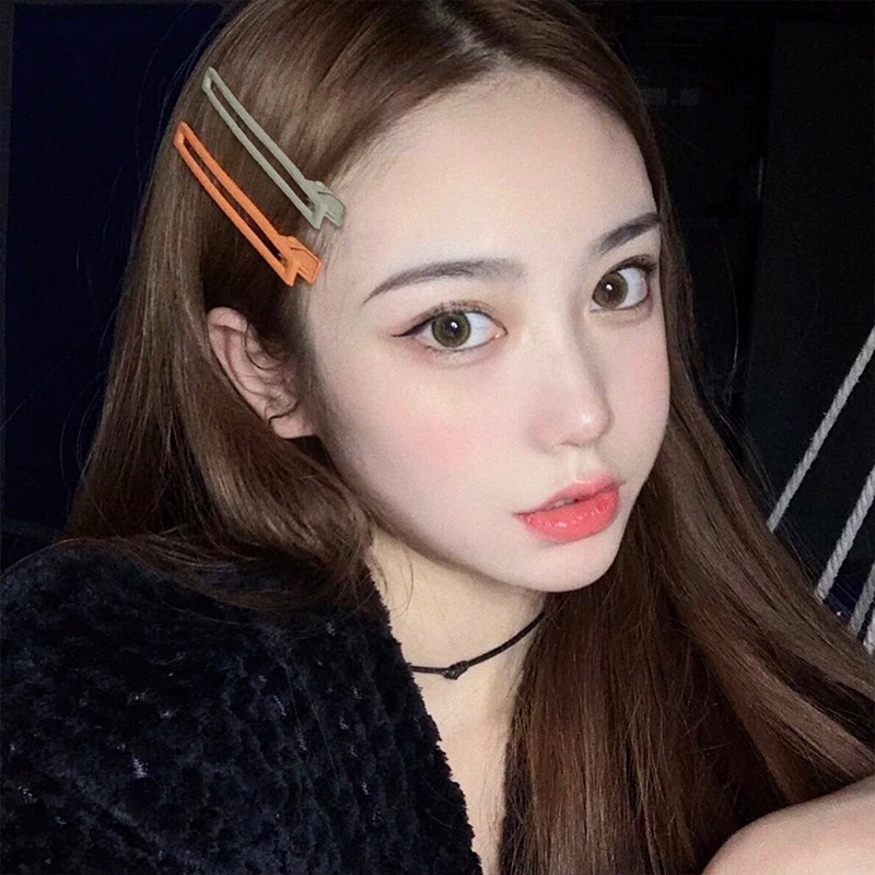 Kẹp Tóc Nữ Thiết Kế Nhiều Kiểu Đơn Giản Nhiều Màu Sắc