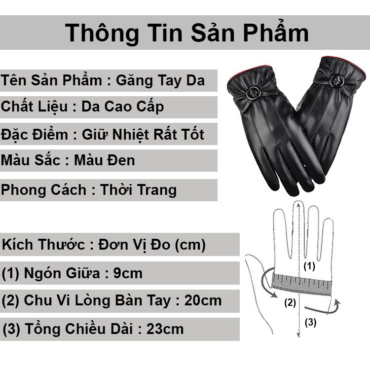 Găng tay mùa đông cho nữ lót nỉ giữ ấm chống lạnh siêu tốt phong cách hàn quốc trẻ trung