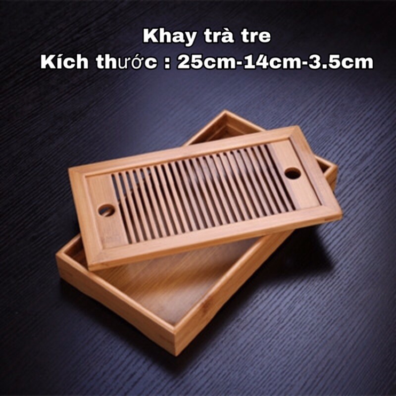 4 Mẫu Khay Trà tre Tầu— cực đẹp