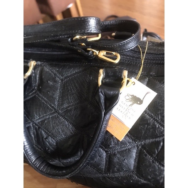 Túi du lịch da đà điểu 40cm