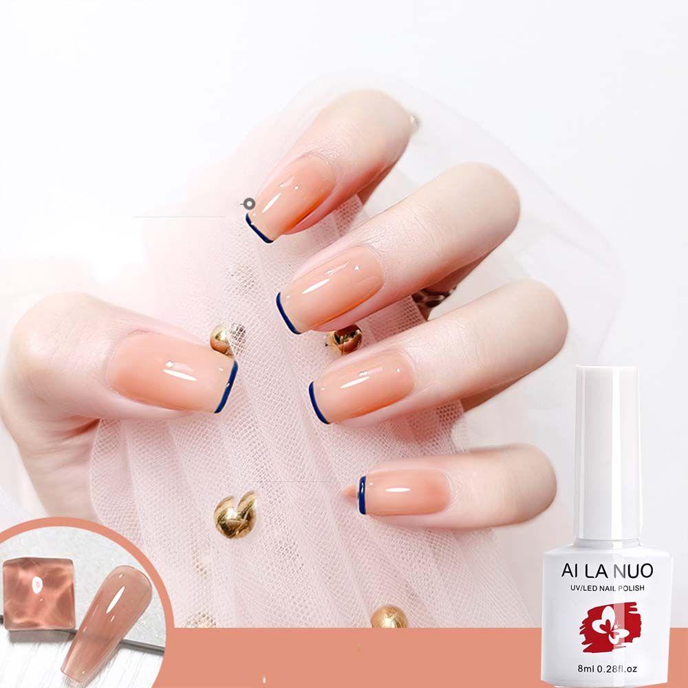 Gel Sơn Móng Tay Màu Sắc Trong Mờ Thời Trang