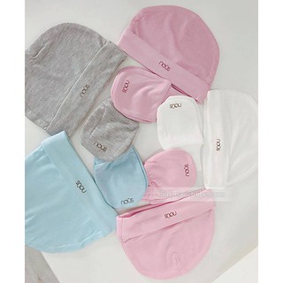 Nous Set 2 mũ petit vàng/ trắng/ hồng/ xanh cốm/ xanh dương