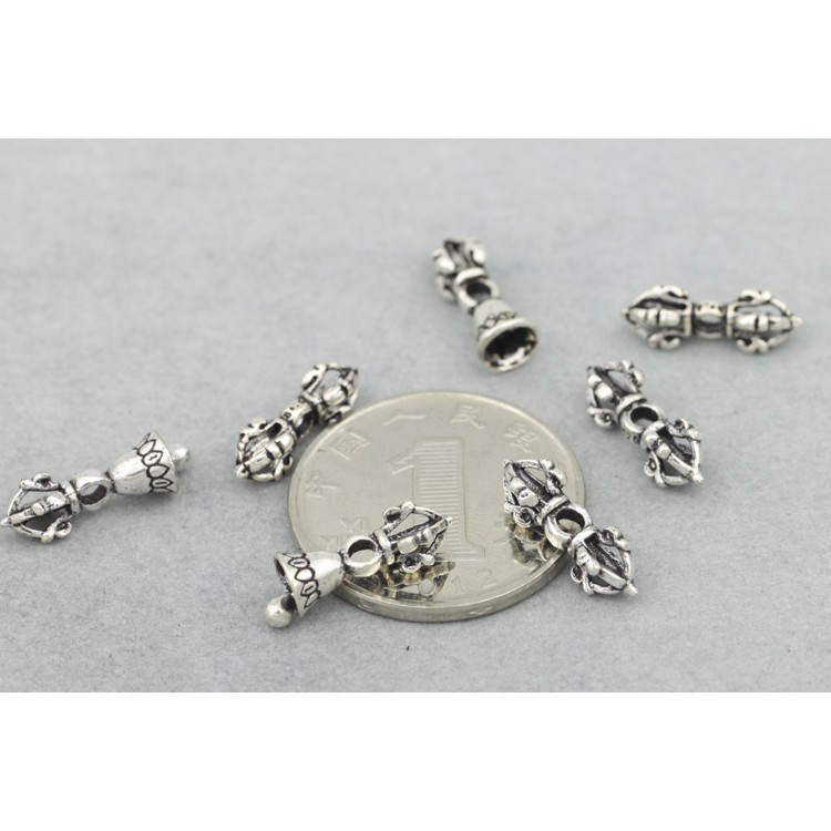 Charm Chùy và Chuông phật giáo tây tạng chất liệu Bạc s925