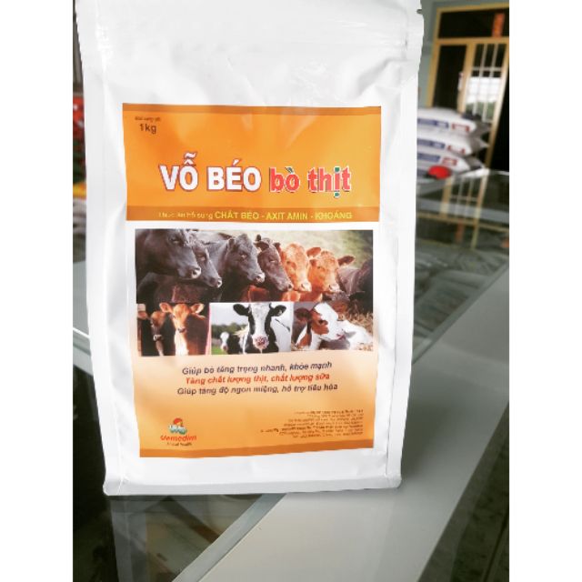 Vỗ béo bò thịt 1kg