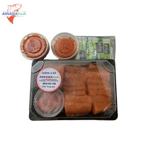Combo 2_ Cá hồi Annaseafresh 200gr & Trứng cá chuồn 60gr