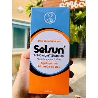 1 CHAI DẦU GỘI CHỐNG GÀU SELSUN ANTI-DANDRUFF SHAMPOO 50ML HOẶC 100ML