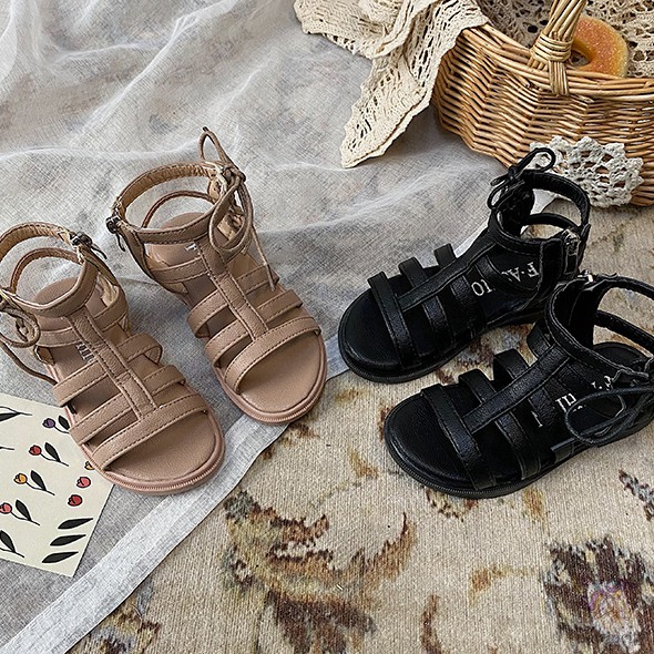 Giày Xăng Đan Đế Mềm Chống Trượt Sành Điệu Dành Cho Bé Gái