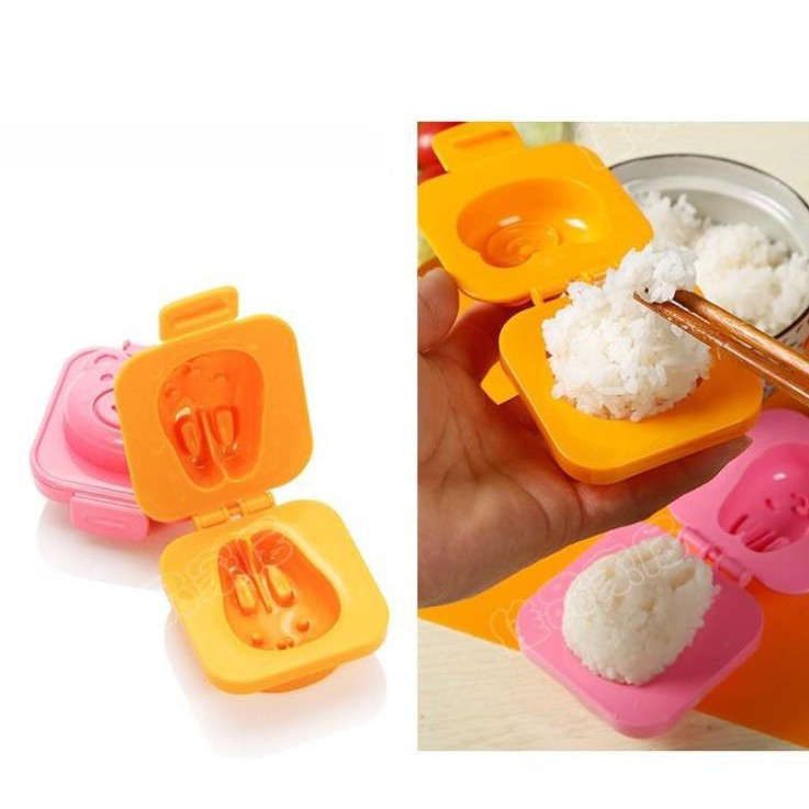 Nhật - Set 2 Khuôn tạo hình ép cơm , bánh cho bé Kukobo - Made in Japan - KBN