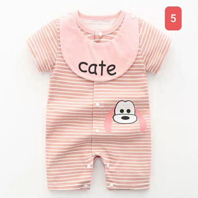 [Xả hàng siêu rẻ] Body thú cực xinh cho bé chất cotton mềm mát hàng Quảng Châu cao cấp