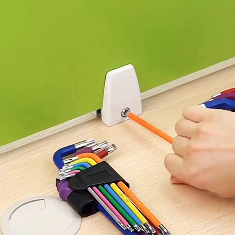 Bộ 9 Cờ Lê Lục Giác Chữ L Đa Màu Tiện Dụng