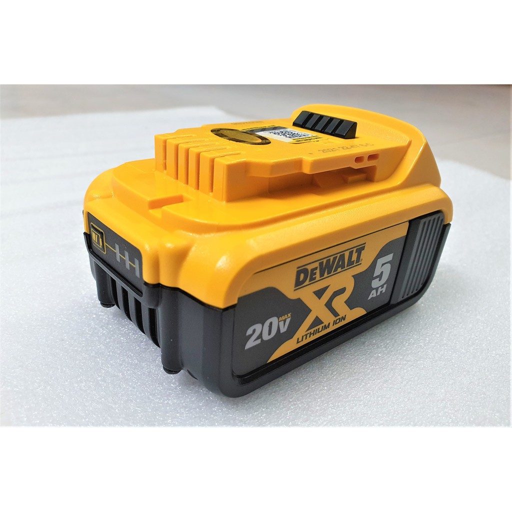 CHÍNH HÃNG - Pin 5ah Dewalt DCB184 sử dụng cho máy 18V / 20Vmax chính hãng