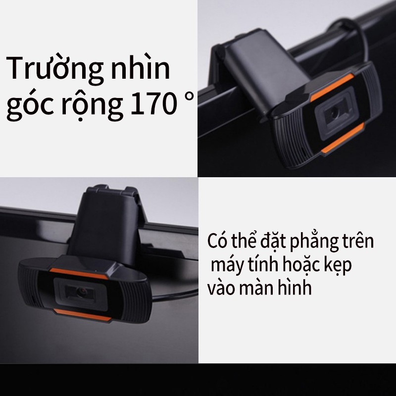 Webcam Camera 480p / 720p / HD 1080p với máy tính micrô phù hợp với máy tính xách tay | BigBuy360 - bigbuy360.vn