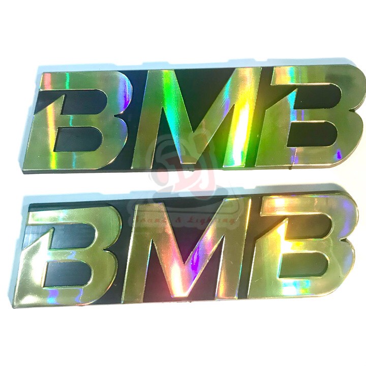 Tem mác loa 02 cái, dán thùng, tem thùng loa sân khấu, mẫu 7 màu