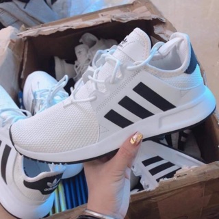 Ảnh thật + sẵn kho 💥💥Giày thể thao sneaker xplr trắng sọc đen nam nữ