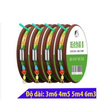 [combo 10 Dây Trục Câu Đài Buộc Sẵn Cước Câu Cá Tàng Hình,] cước câu cá, phụ kiện câu