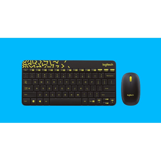 [Hàng chính hãng] Bàn phím + chuột không dây Logitech MK240