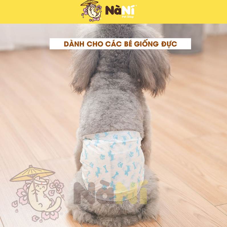 Tã bỉm cho chó mèo con DONO bịch lớn, Siêu thấm hút, khô ráo, kháng khuẩn – Nanipetshop