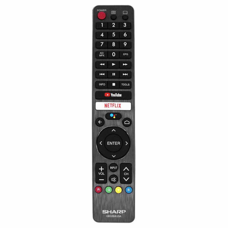 Điều Khiển Từ Xa GB326WJSA Cho TV Thông Minh Sharp Netflix AQUOS 4T-C50BJ3T 2T-C50BG1X 2T-C50BG1I 2T-C40BG1X 2T-C32BG1X 2T-C32BG1I 2T-C42BG1I 2T-C42Bg1Xc2Bg1X / 32Bg3