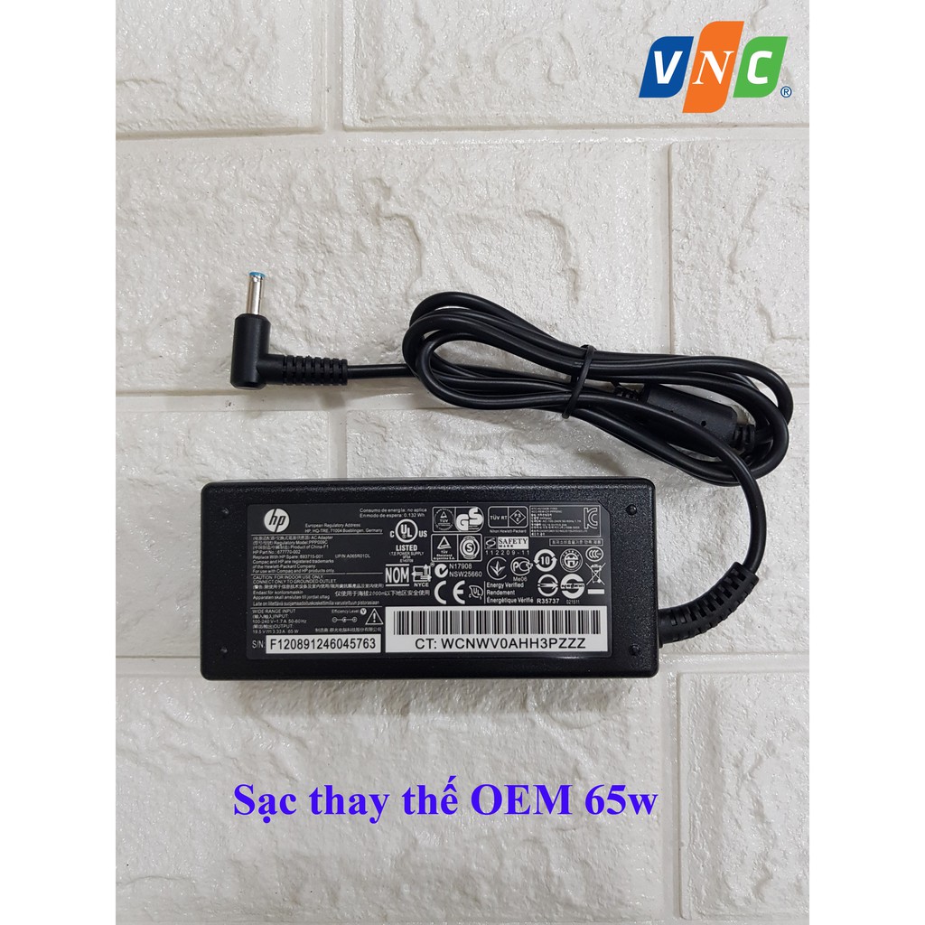 [Siêu Rẻ] Sạc laptop Hp 19v - 2.31 a chân kim xanh Hàng zin - Adapter HP