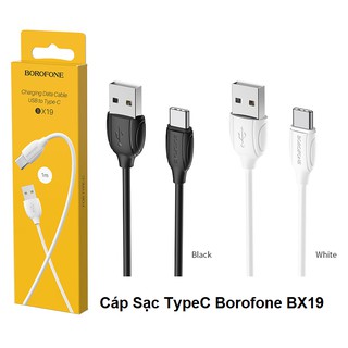 CÁP SẠC TYPE-C BOROFONE BX19