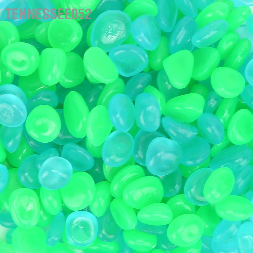 Tennessee052 300 viên Sỏi phát sáng Đá trang trí cho bể cá và ở sân sau