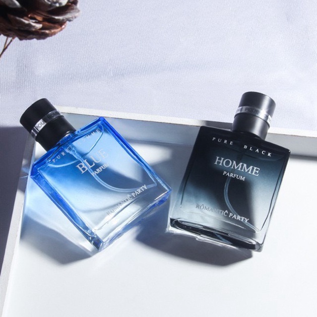 (Gía Sỉ) Set 2 chai nước hoa nam Pure Homme và Pure Black 30ml lưu hương lâu, hàng chính hãng cao cấp