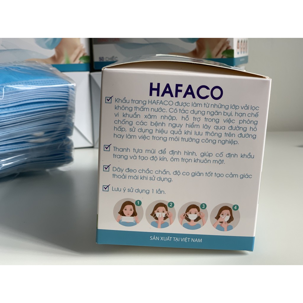 Khẩu Trang Y Tế 4  lớp ( Hộp 50 cái)