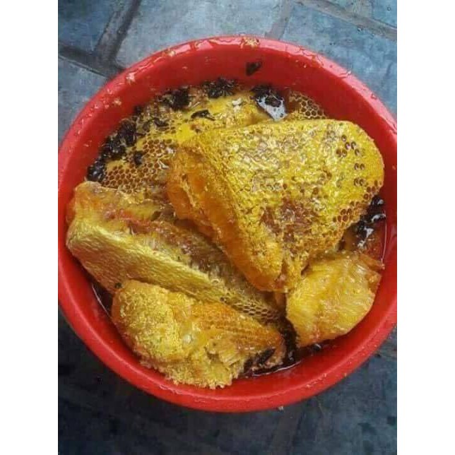 Mật ong rừng nguyên sáp 1kg
